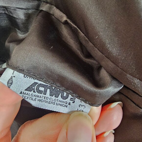 VTG Brooks Brothers Brookstweed Scottish Wool Sport Coat 42L Gray/Multi Blazer - Picture 13 of 13